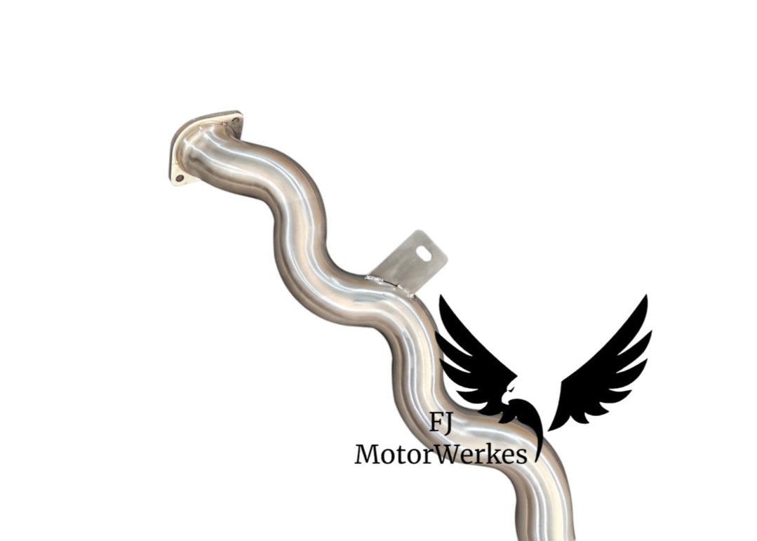 FJ MotorWerkes GEN2 Equal X Single Midpipe 4.5" - BMW G80 / G81 M3 / G82 / G83 M4 (S58)
