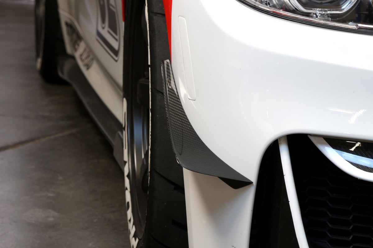 BMW F82 M4 / F80 M3 Carbon Fiber Front Bumper Canards