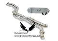 FJ MotorWerkes Equal Length Midpipe with Brace - BMW F87 M2 Competition (S55)