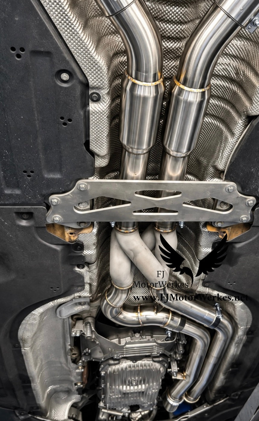 FJ MotorWerkes Equal Length Z-Pipe Crossover Midpipe - BMW G80 / G81 M3 / G82 / G83 M4 (S58)