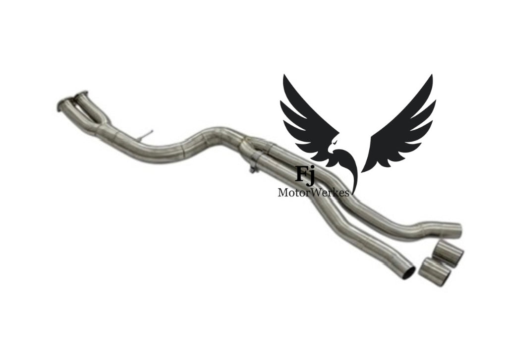 FJ MotorWerkes Single Midpipe - BMW F87 M2 Competition (S55)