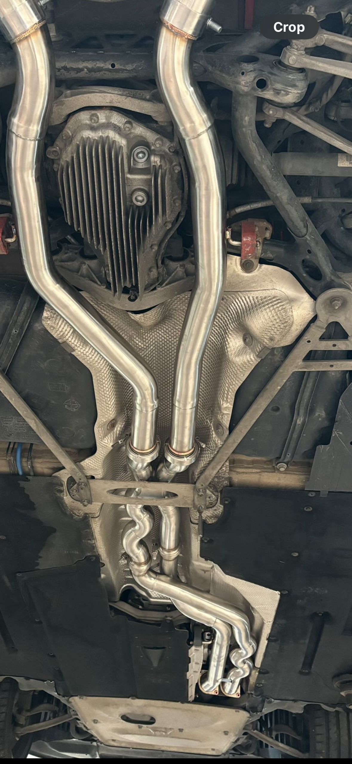 FJ MotorWerkes Equal Length Midpipe with Underbody Brace - BMW F80 M3 / F82 / F83 M4 (S55)