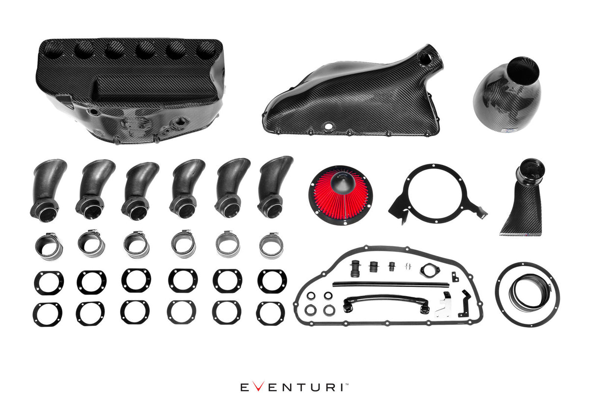 Eventuri BMW E46 M3 Hybrid Carbon Airbox with/without Full Carbon Intake