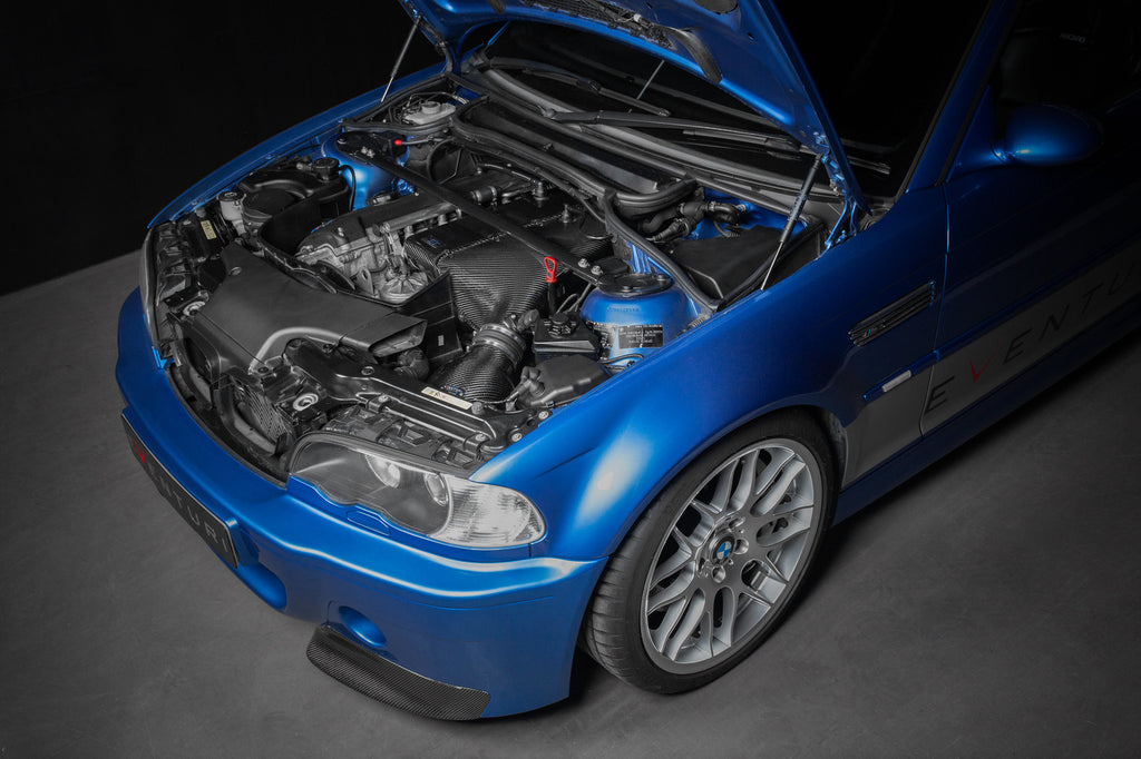 Eventuri BMW E46 M3 Hybrid Carbon Airbox with/without Full Carbon Intake