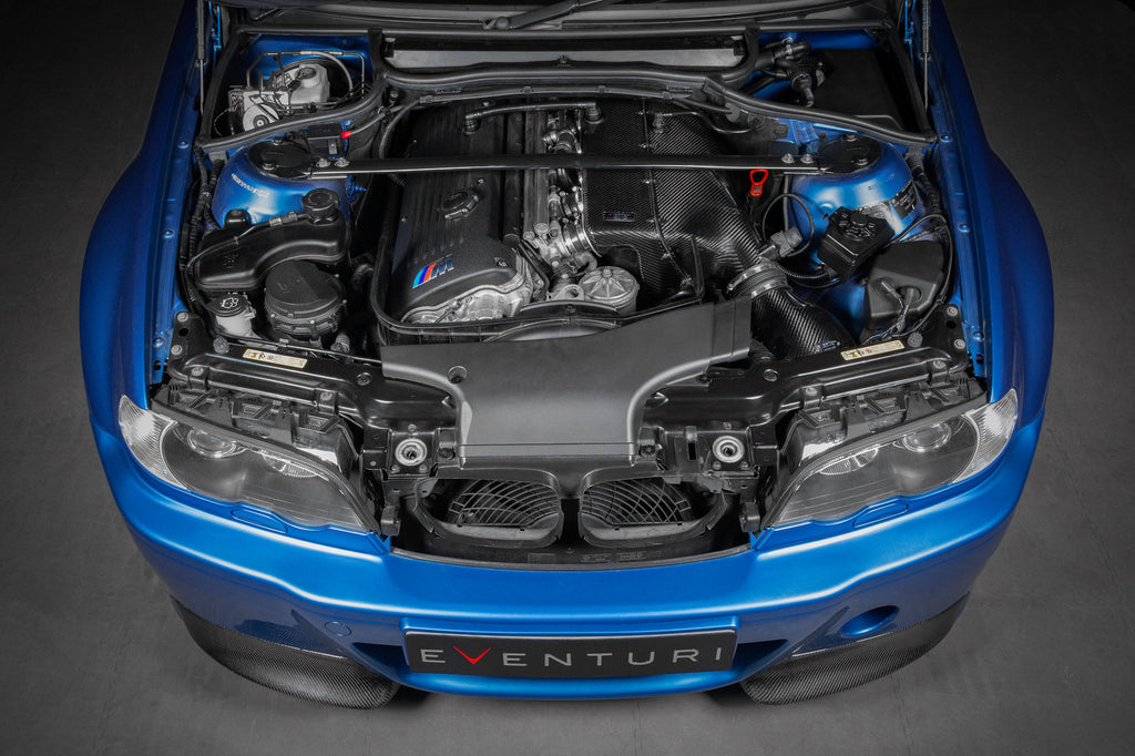 Eventuri BMW E46 M3 Hybrid Carbon Airbox with/without Full Carbon Intake