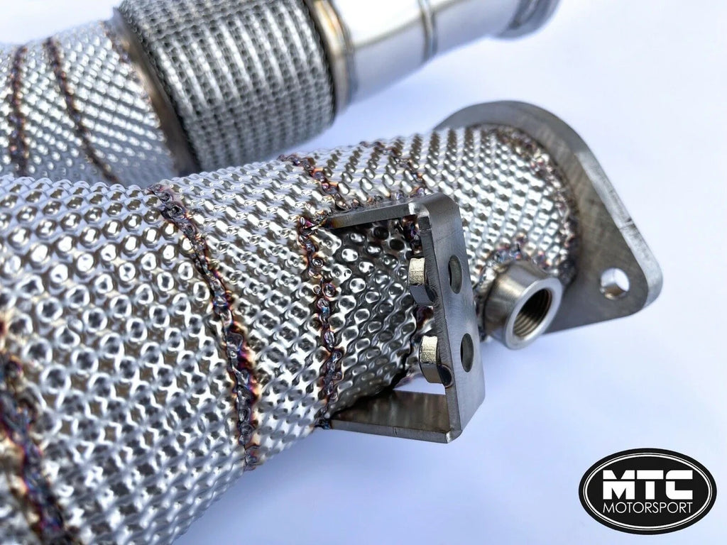 MTC Motorsport Downpipes with 200 Cell Hi-Flow Sports Cats (G8X M3/M4)