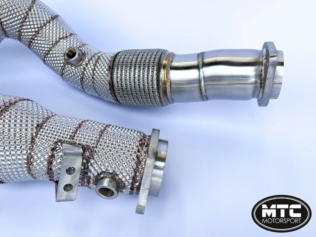 MTC Motorsport Downpipes with 200 Cell Hi-Flow Sports Cats (G8X M3/M4)