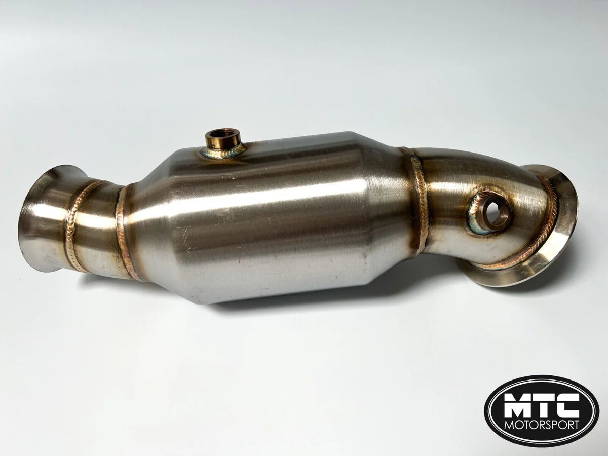 MTC Motorsport Downpipes with 200 Cell Hi-Flow Sports Cats (F87 N55 M2)