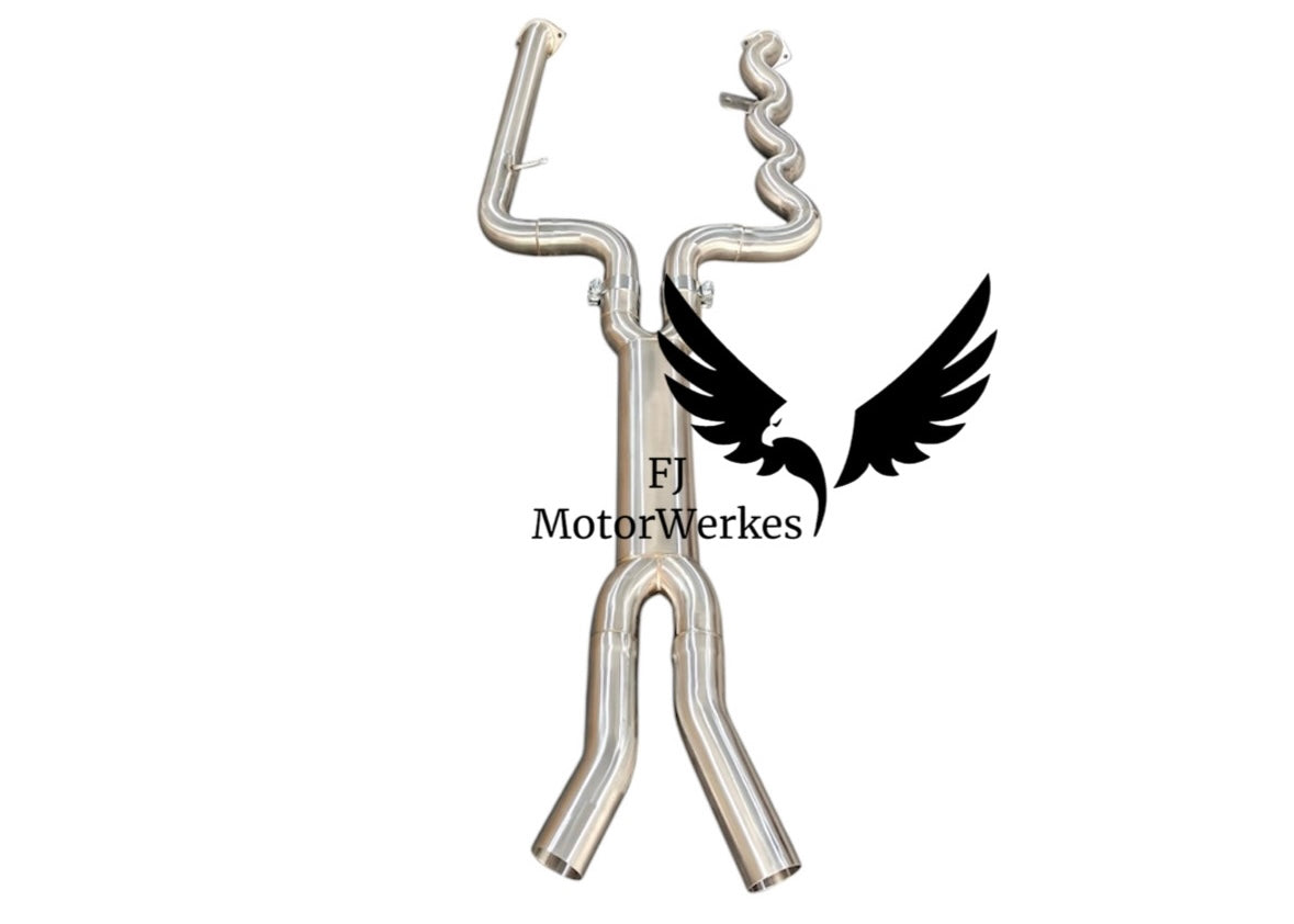 FJ MotorWerkes GEN2 Equal X Single Midpipe 4.5" - BMW G80 / G81 M3 / G82 / G83 M4 (S58)