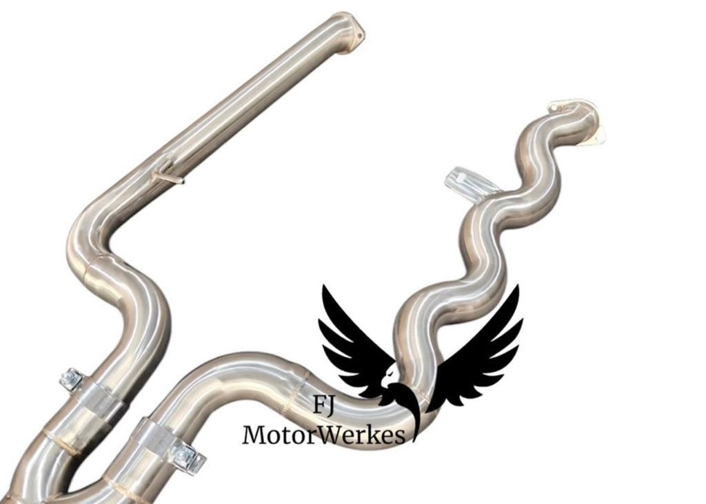 FJ MotorWerkes GEN2 Equal X Single Midpipe 4.5" - BMW G80 / G81 M3 / G82 / G83 M4 (S58)