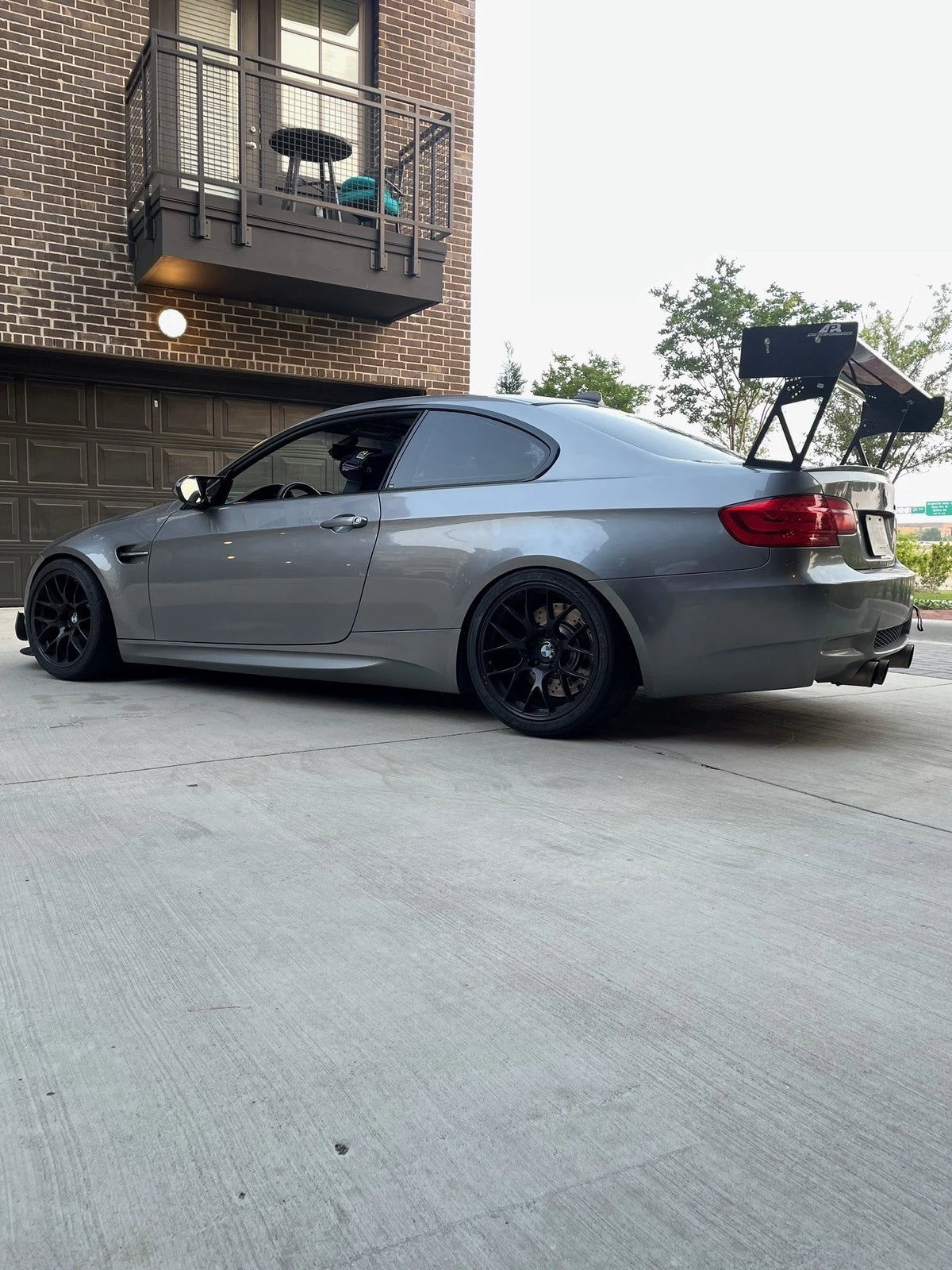BMW E90/E92 M3 GT-250 Carbon Fiber Adjustable Wing