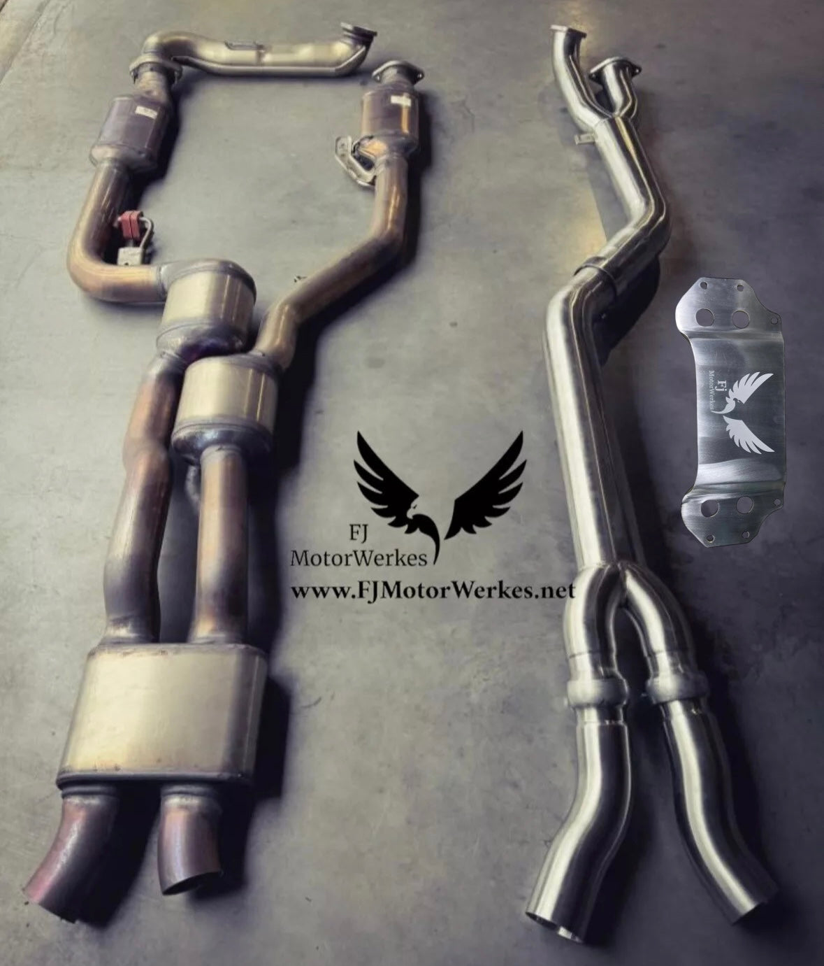 FJ MotorWerkes Single Midpipe 3.5" or 4" - BMW G80 / G81 M3 / G82 / G83 M4 (S58)