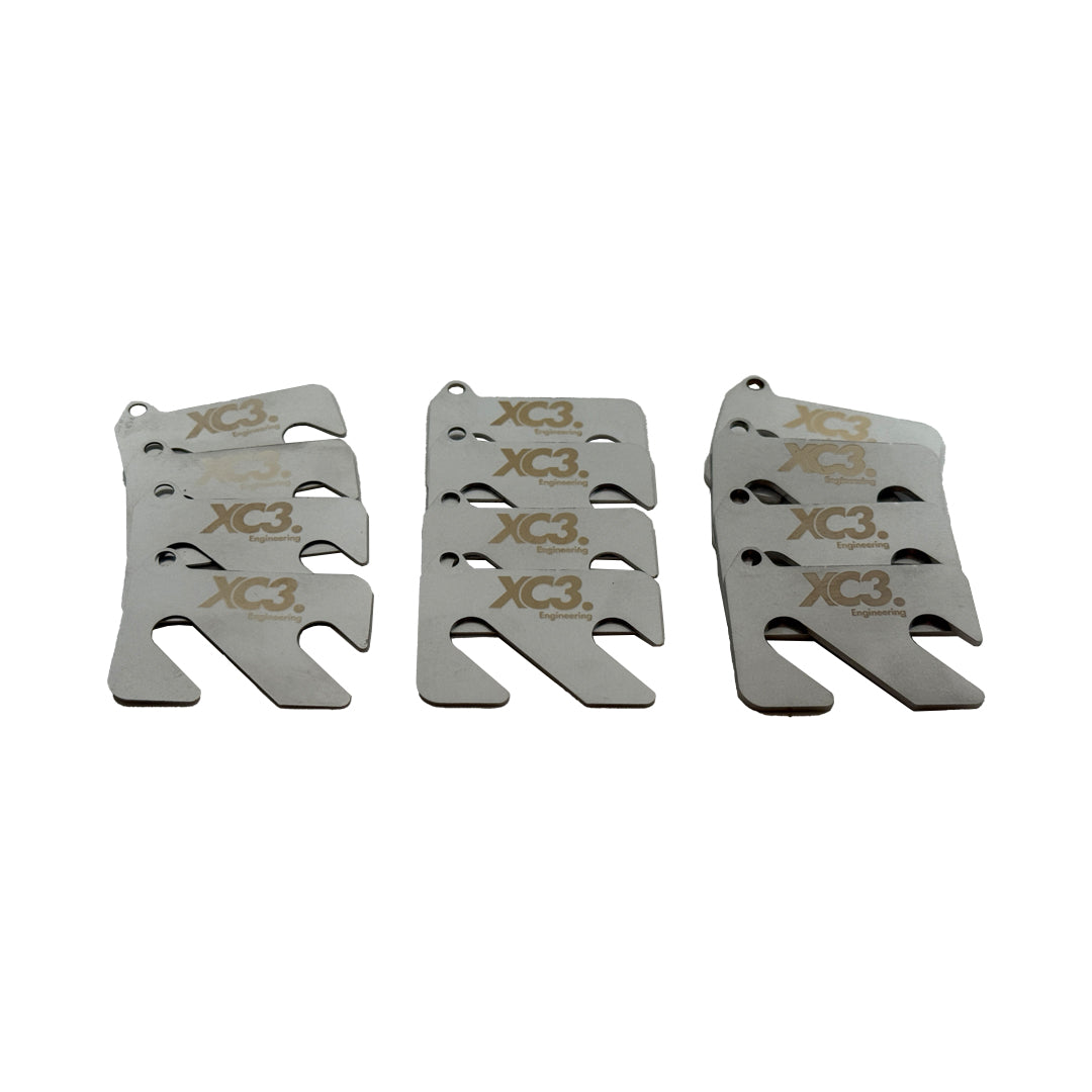 Porsche 911 997 GT3 / GT3 RS Front Camber Shim Kit | XC3 Engineering