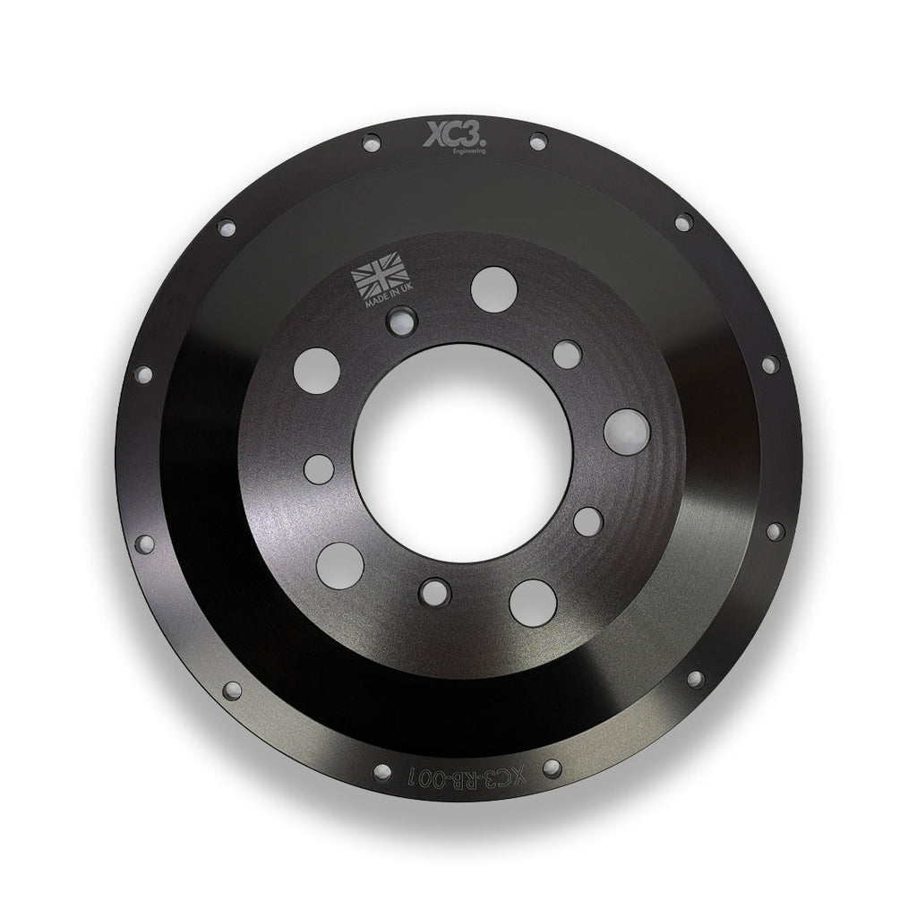 BMW M2 F87 / M3 F80 / M4 F82 BTCC Custom Rotor Bells – 368 mm × 36 mm for AP Racing CP9660 Calipers | XC3 Engineering