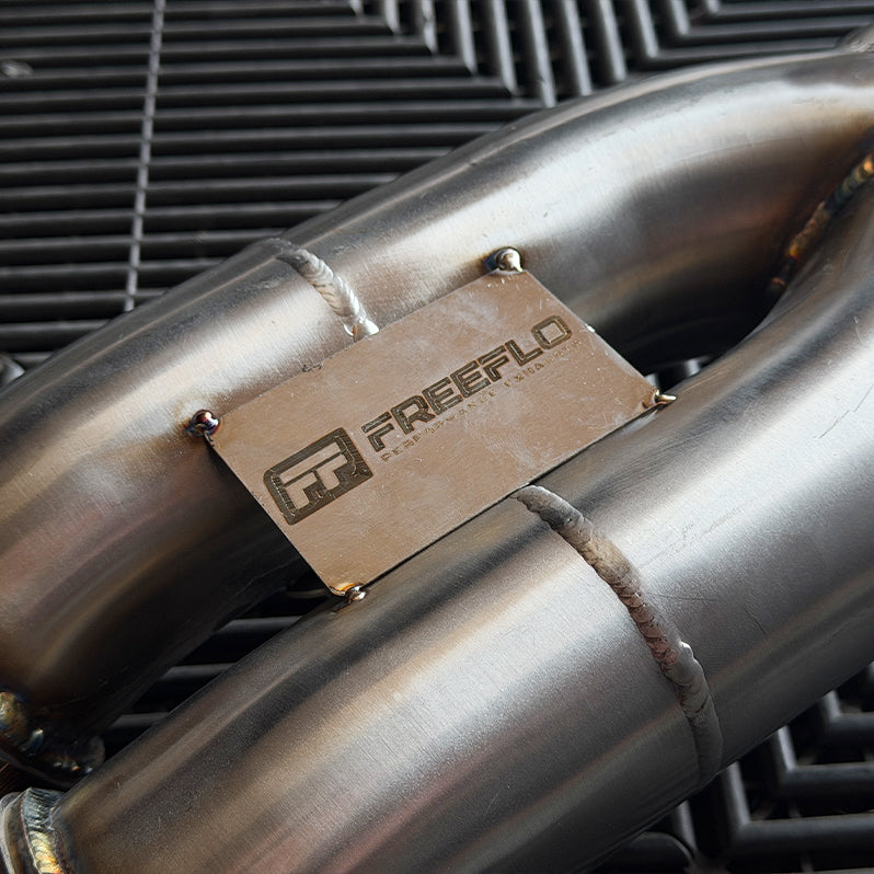 BMW M2 Competition F87 S55 Single Mid Pipe Exhaust | FreeFlo AGR