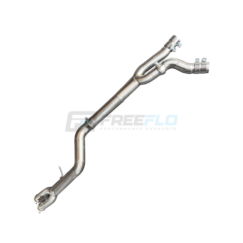 BMW M4 F82/F83 S55 Single Mid Pipe Exhaust | FreeFlo AGR