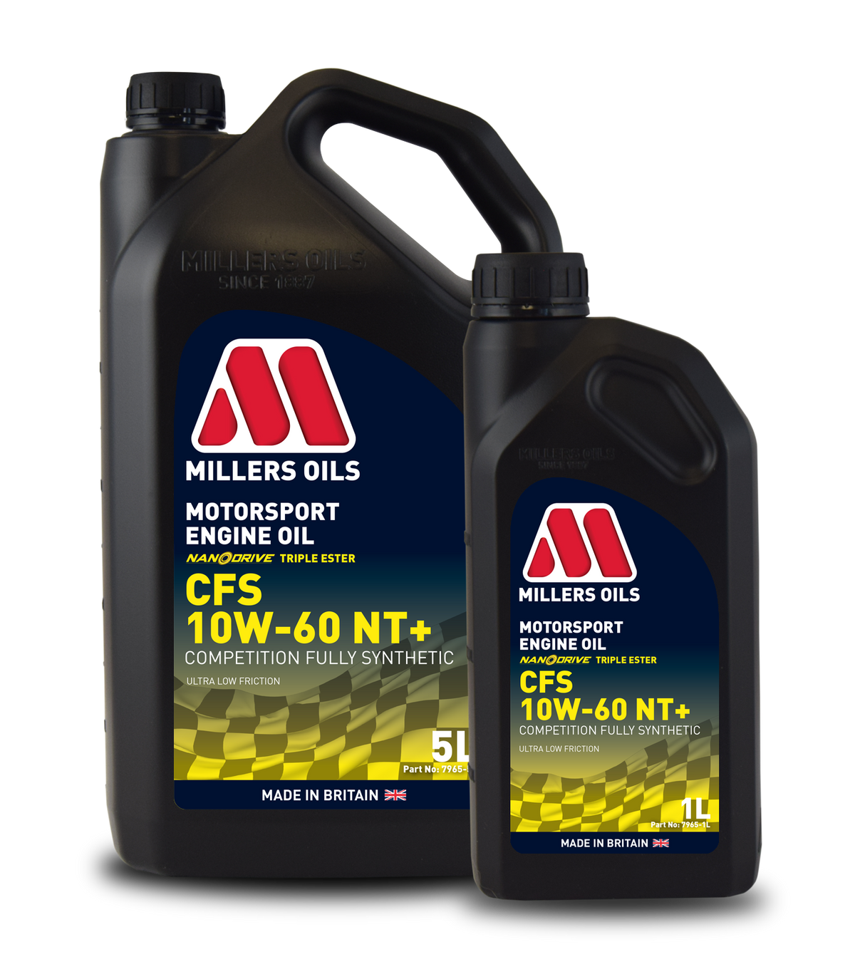 Millers Oil Motorsport CFS and 10W-60 nt+ (s65)