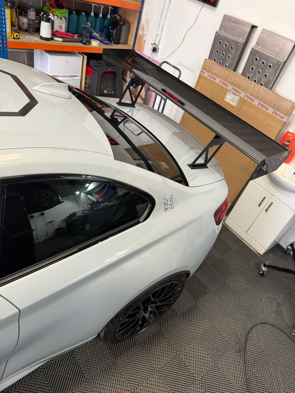 BMW F87 M2 GT-250 Carbon Fiber Adjustable Wing 2016-2021