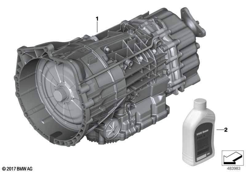 F8X M3 DCT gearbox fluid DCTF-1, 1 litre