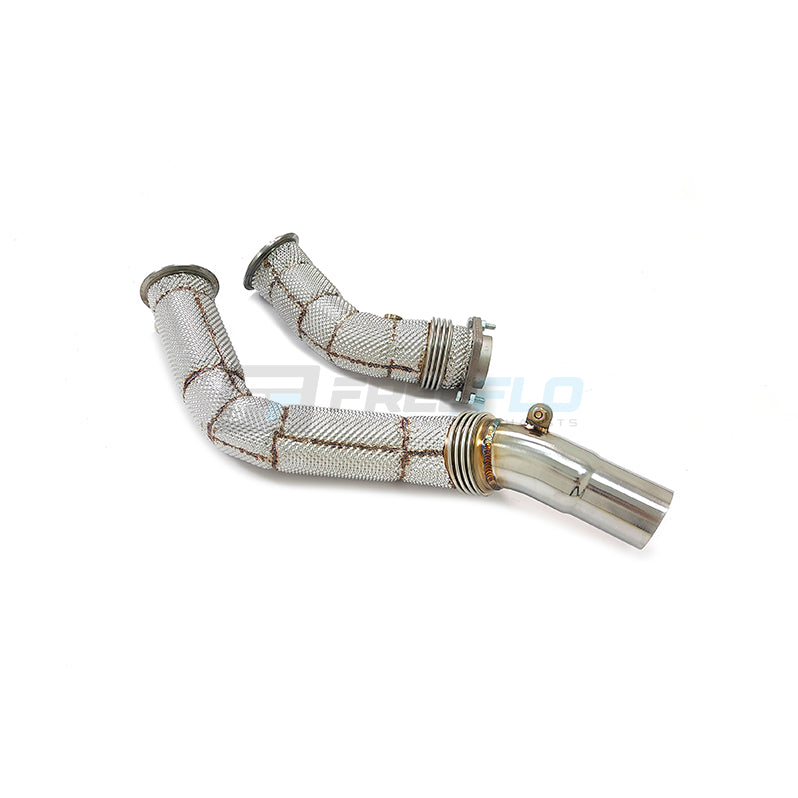 BMW M4 F82/F83 S55 Decat Downpipes Exhaust | FreeFlo RCE