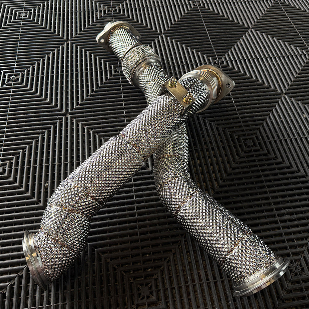 BMW M3 G80/G81 S58 Decat Downpipes Exhaust | FreeFlo RCE