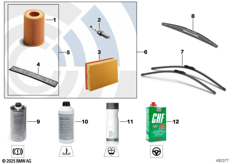 E46 M3 Oil filter kit