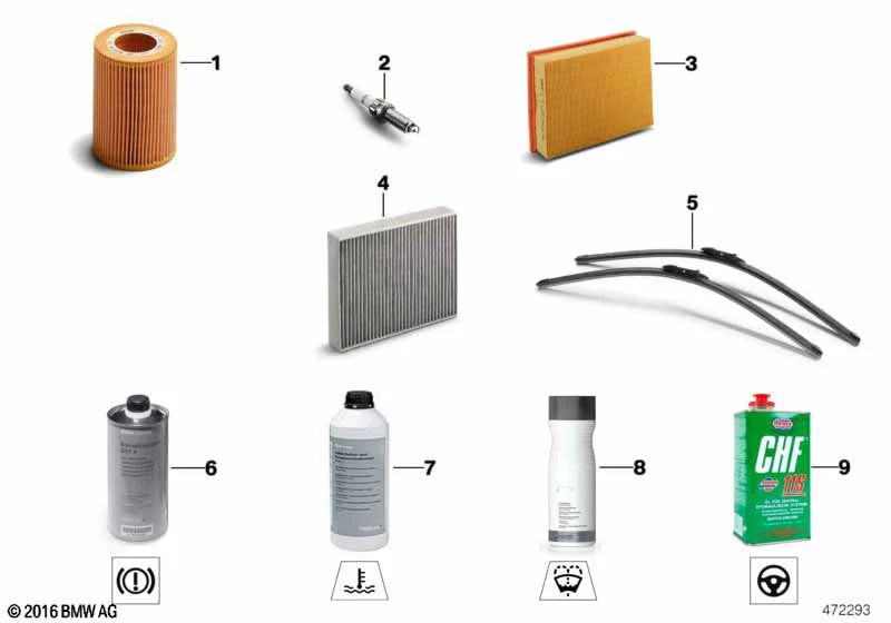 F8X M4 Oil filter kit