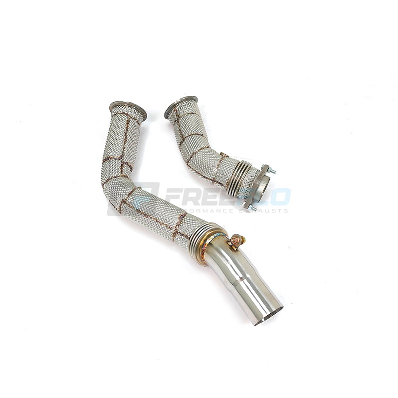 BMW M4 F82/F83 S55 Decat Downpipes Exhaust | FreeFlo RCE
