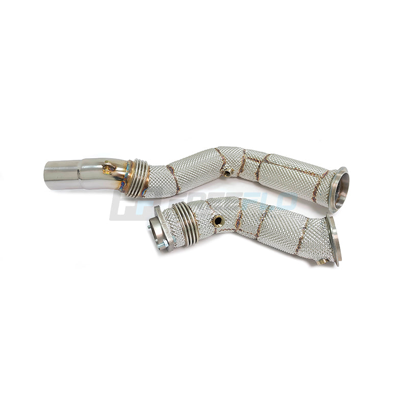 BMW M4 F82/F83 S55 Decat Downpipes Exhaust | FreeFlo RCE