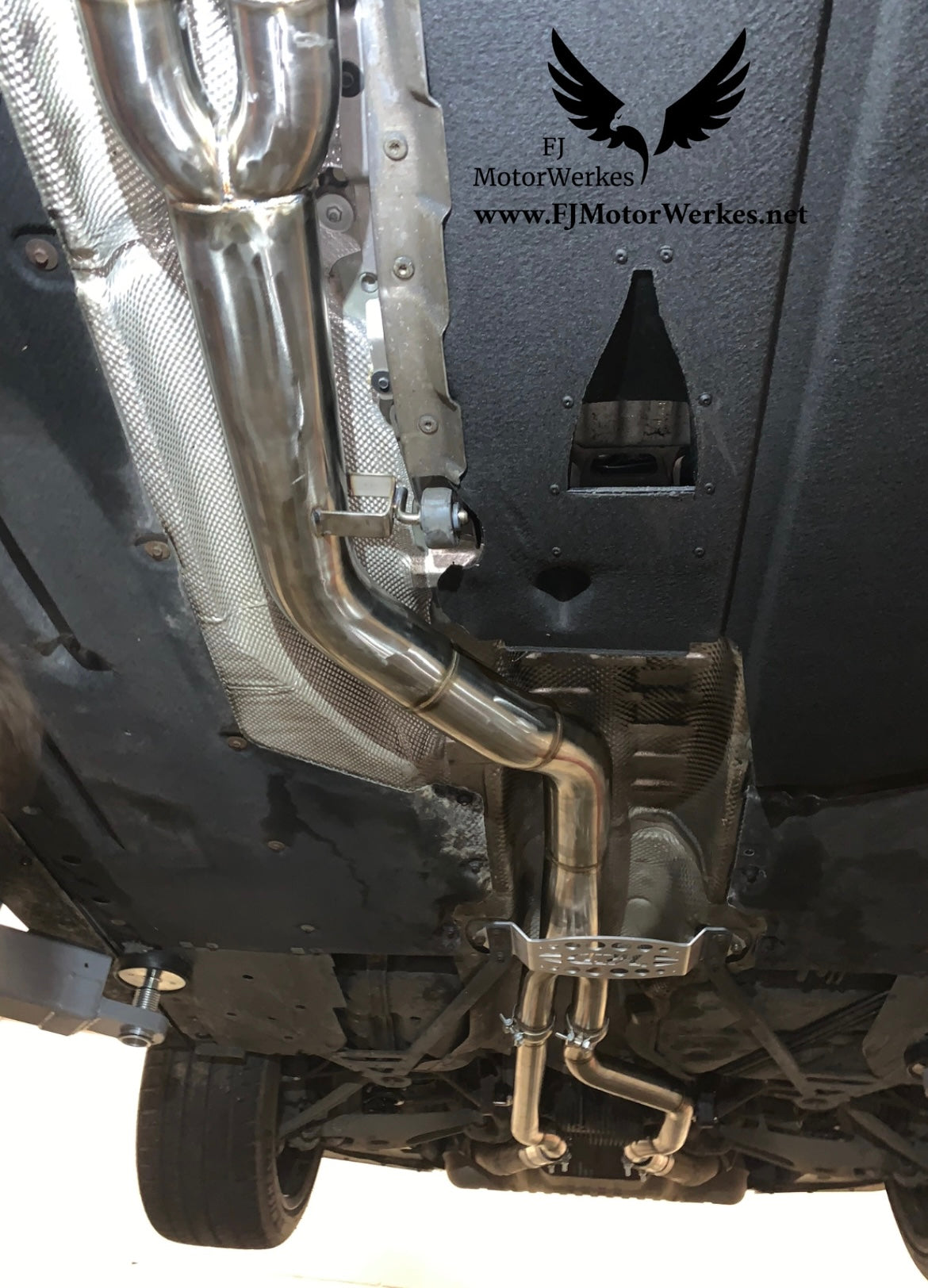 FJ MotorWerkes Single Midpipe - BMW F80 M3 / F82 / F83 M4 inc. Competition (S55)
