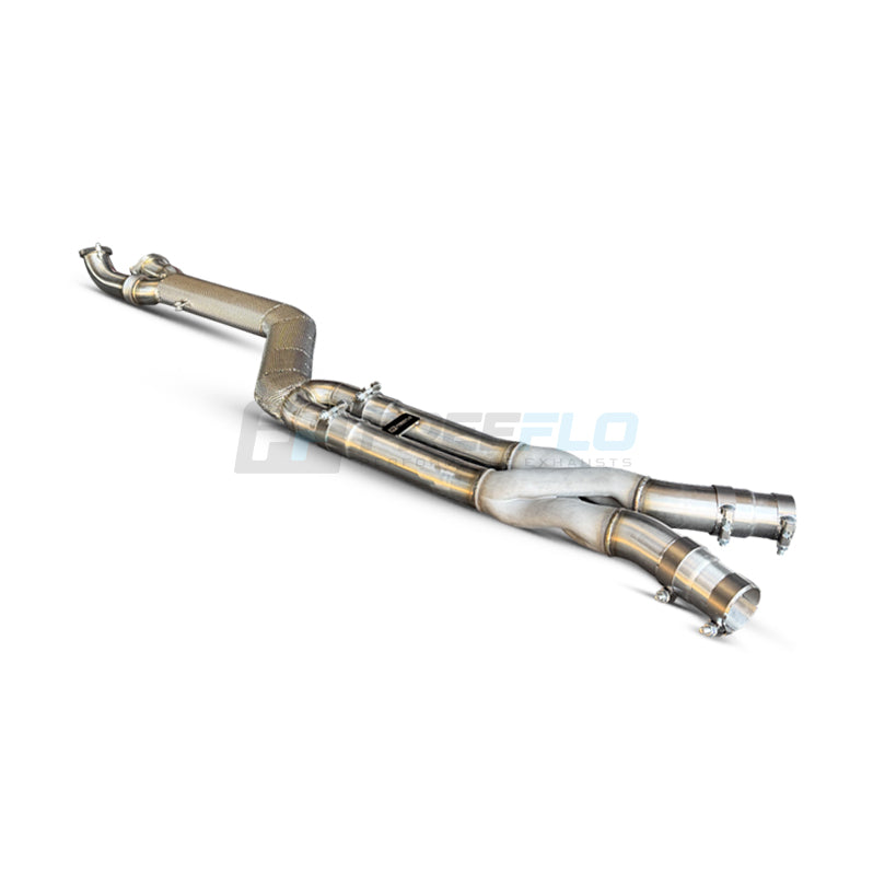 BMW M4 G82/G83 S58 4" Hybrid Single Z-Pipe Mid Pipe Exhaust | FreeFlo AGR-X