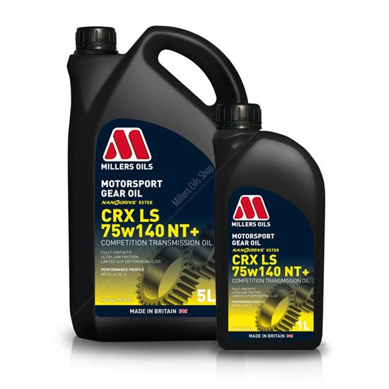 Millers Oil CRX LS 75w140 NT+ Transmission Oil