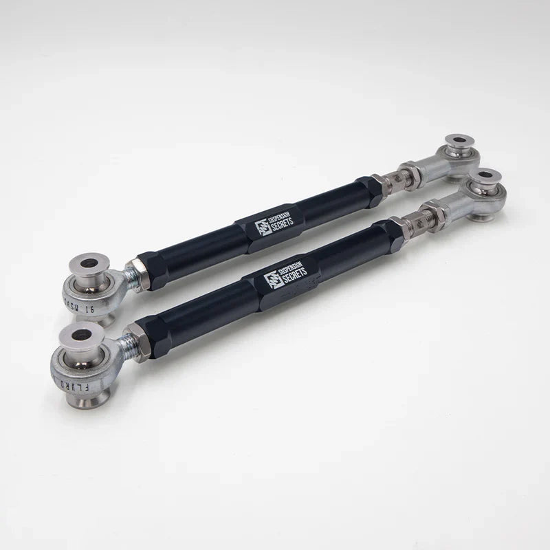 Suspension Secrets Adjustable Rear Toe Arms / Links - BMW 1M