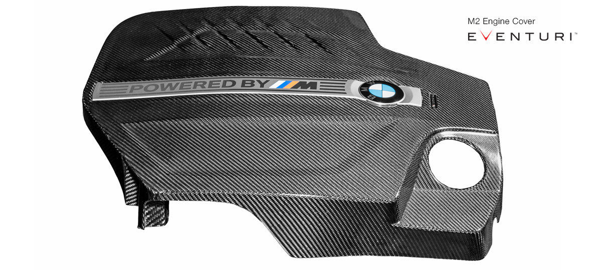 Eventuri Black Carbon Engine Cover - BMW F87 M2