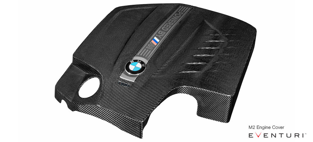Eventuri Black Carbon Engine Cover - BMW F87 M2