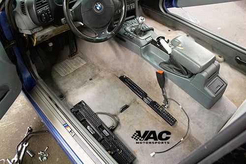 VAC Motorsports Billet Floor Mount Adapter, BMW E36 / E46