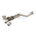 BMW M3 G80/G81 S58 4" Hybrid Single Z-Pipe Mid Pipe Exhaust | FreeFlo AGR-X