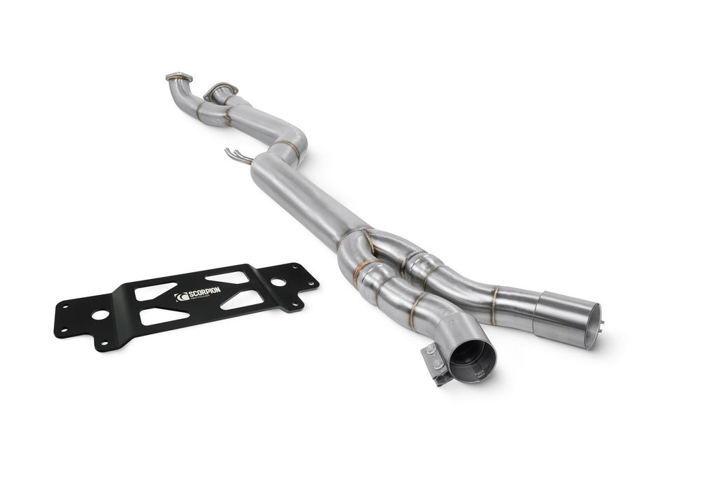 Scorpion Single Mid Pipe (Removes GPF) - M2 G87 - 2022 - SBMMP098