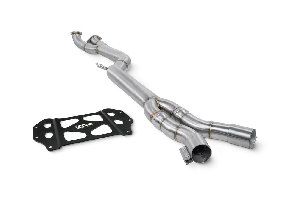 Scorpion Single Mid Pipe (Removes GPF) - M3 G80/G81 / M4 G82 including Competition & xDrive - 2021 - SBMMP100