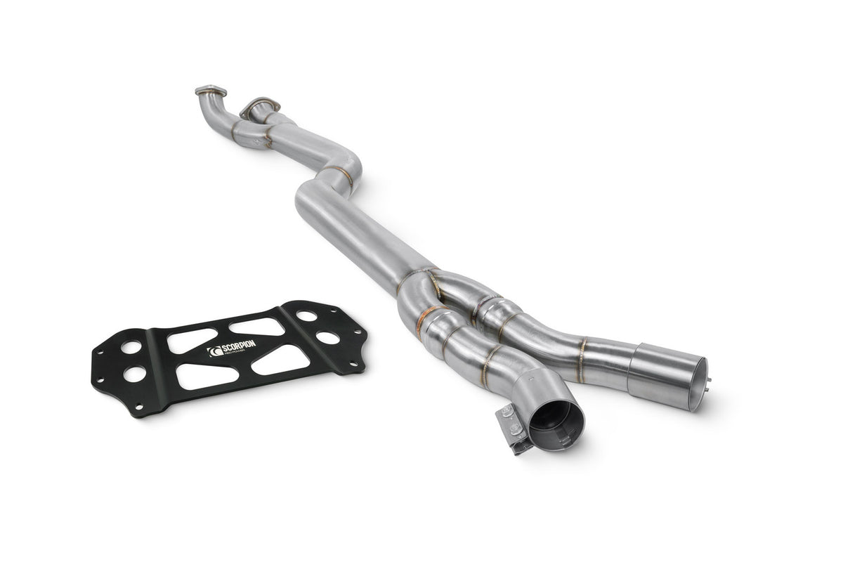 Scorpion Single Mid Pipe - M3 G80/G81 / M4 G82, Non GPF models including Competition & xDrive - 2021 - SBMMP101