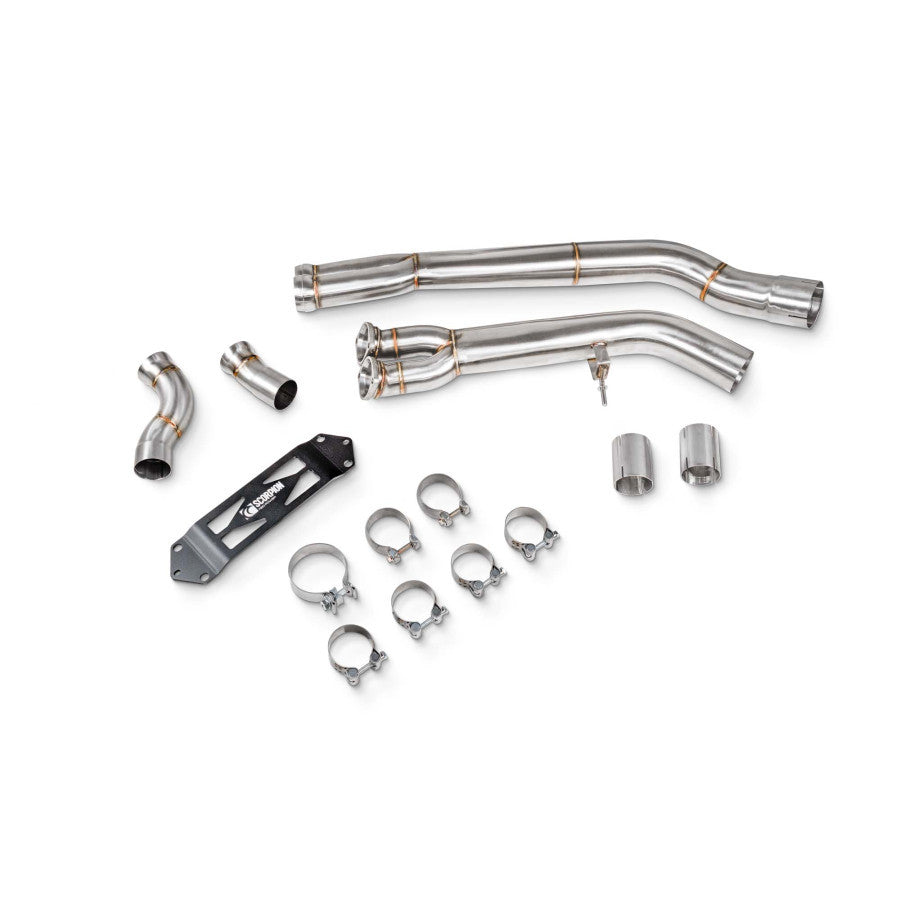 Scorpion Single Mid Pipe - F87 M2 Competition