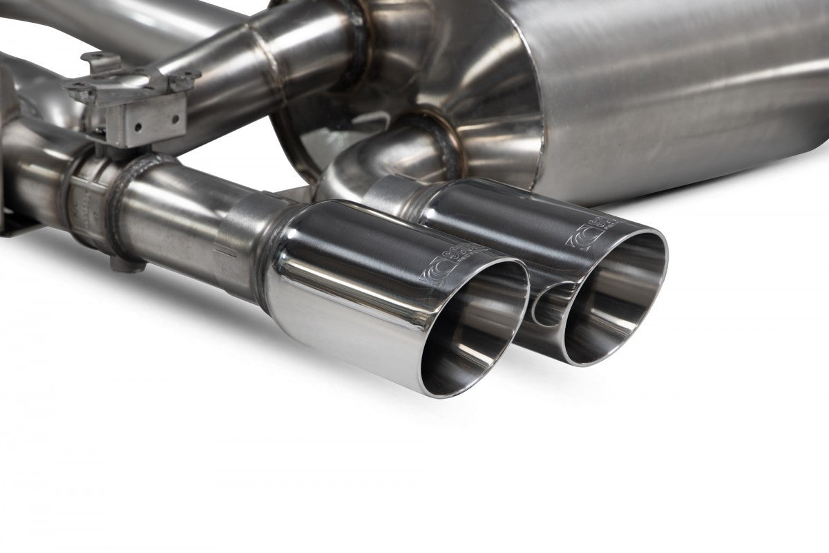 Scorpion Exhausts Non-res cat-back system with electronic valves Valved - F80 M3 2014 - 2018