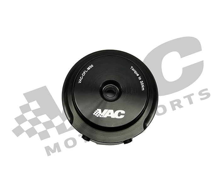 VAC Motorsports Billet Oil Filter Lid, BMW M50/M52/M54/S50/S52/S54