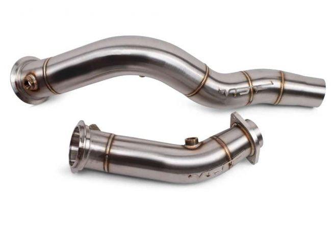 VRSF Cast Race Downpipes Brushed