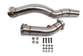 VRSF Cast Race Downpipes Brushed