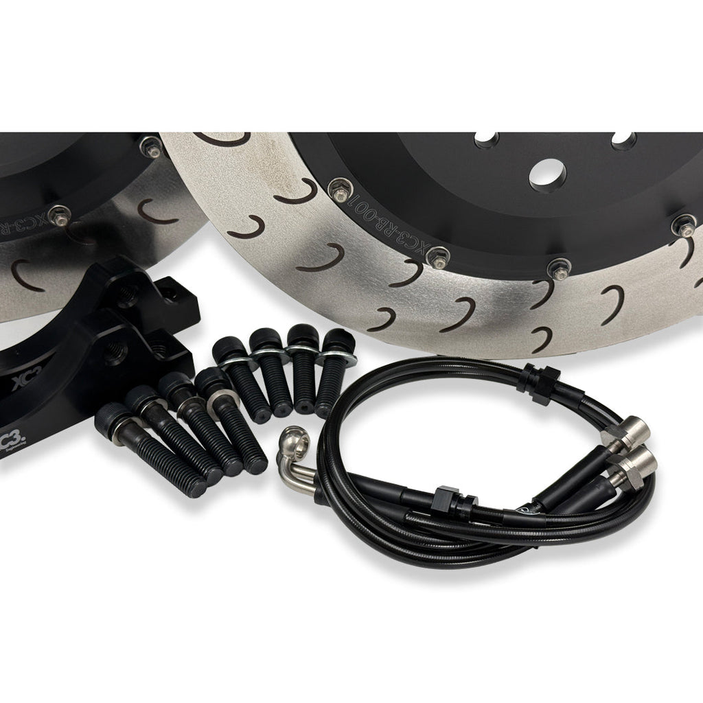 BMW M3 E90 E92 E93 BTCC Big Brake Kit – AP Racing CP9660 368mm Front Brake Upgrade | XC3 Engineering