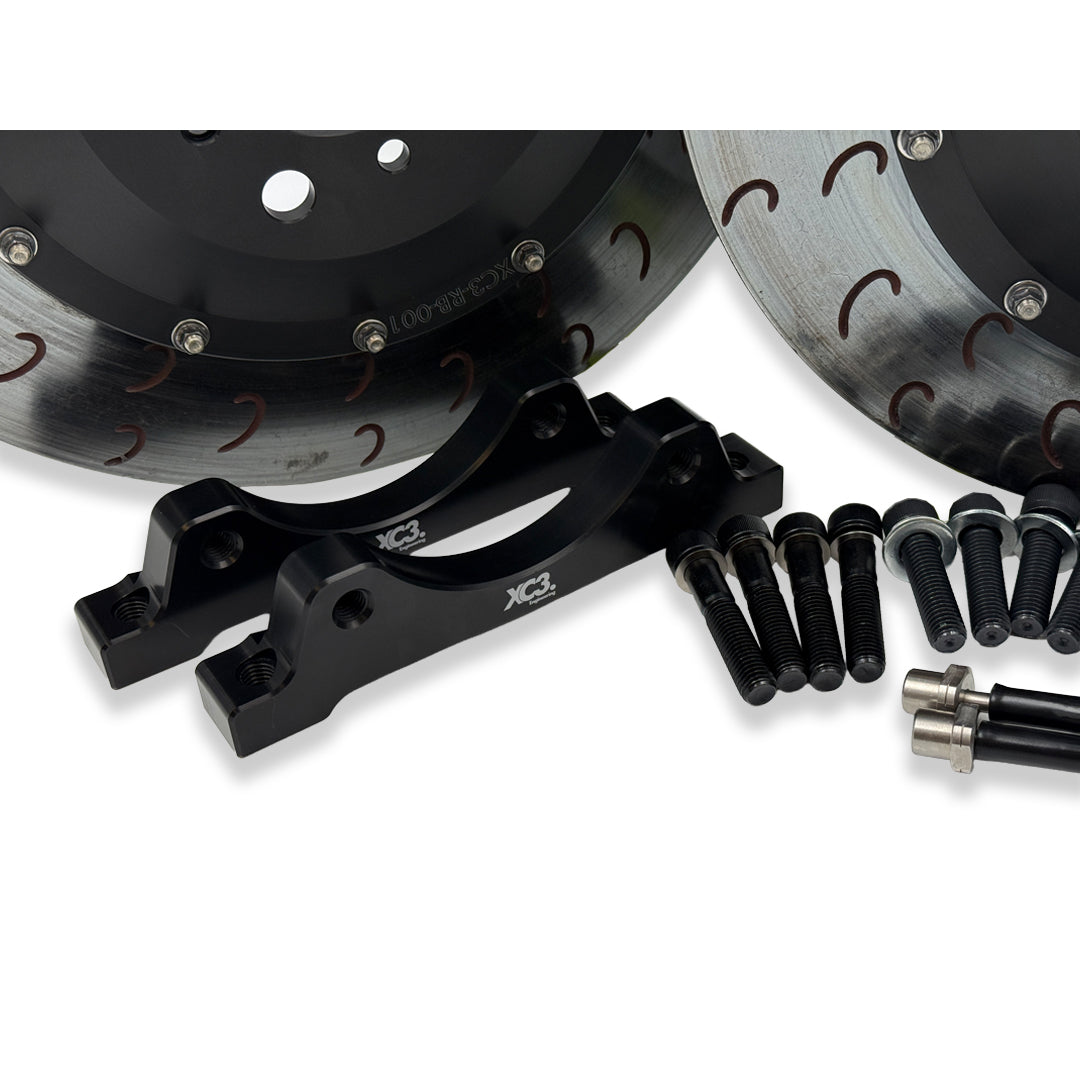 BMW M2 / M3 / M4 F80 F82 F83 F87 – BTCC Big Brake Kit - AP Racing CP9668 Endurance Caliper 25mm Pad | XC3 Engineering