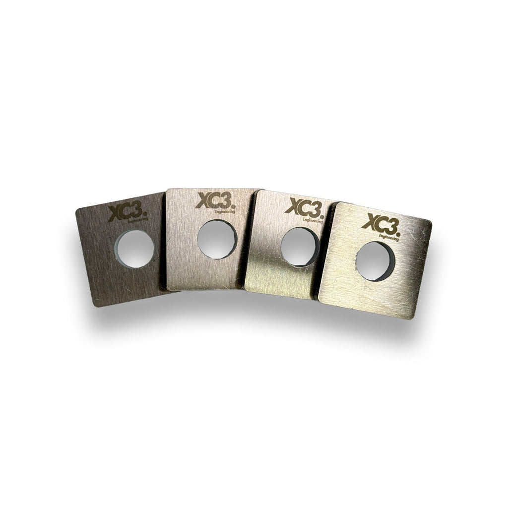 BMW M3 E9X E92 Rear Toe Lockout Shims | XC3 Engineering