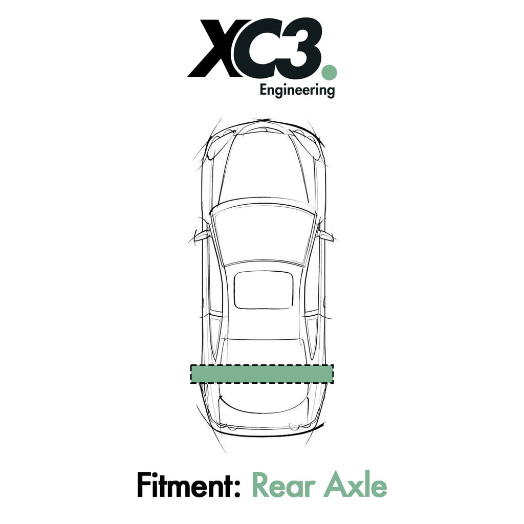 BMW M3 E9X E92 Rear Toe Lockout Shims | XC3 Engineering