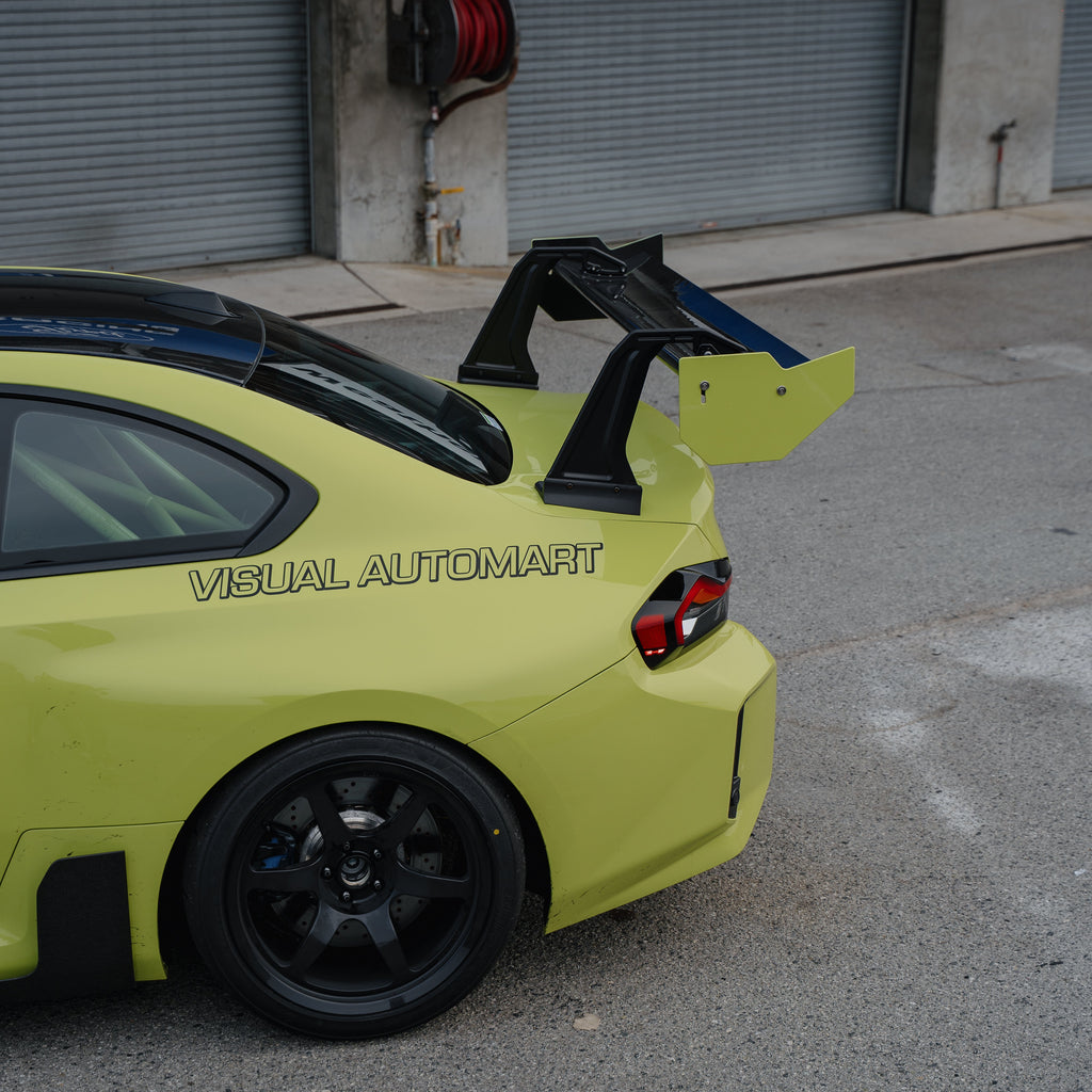 Ridgeline Motorsport GT4+ Swan Neck Wing For BMW G87 M2